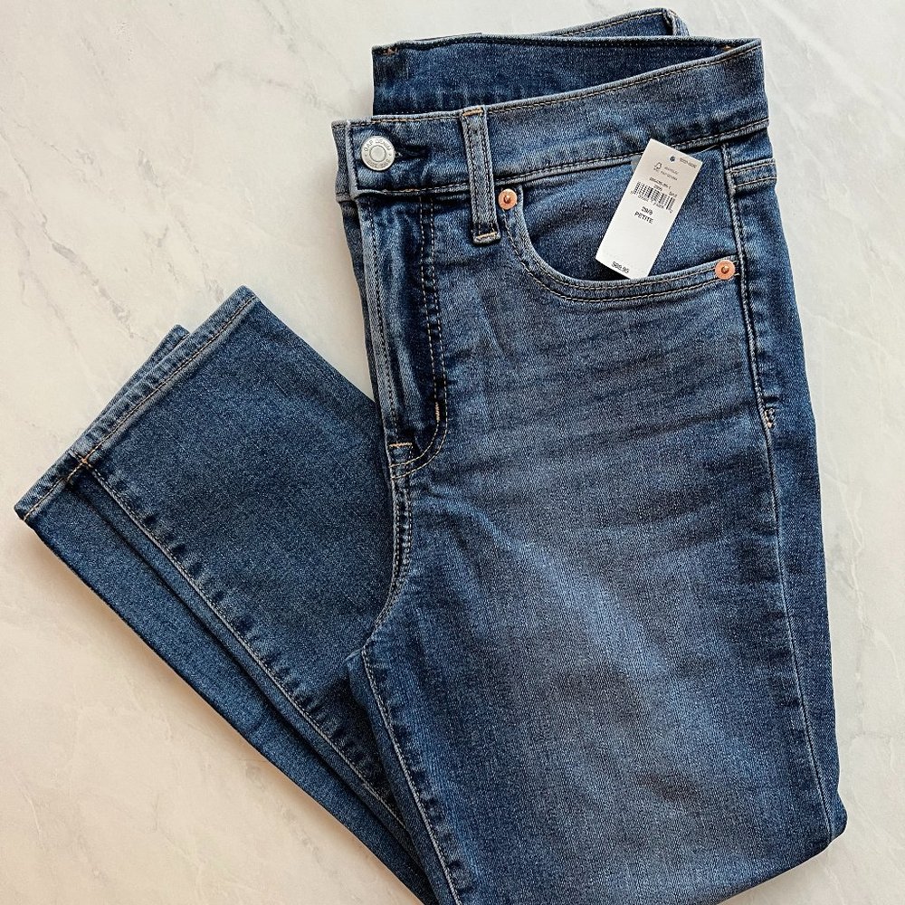 GAP High Rise Skinny Jeans - Size 29P/8P
